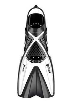 Fins MARES X-ONE - Schnorchel Flossen Band Weiß LXL 44-47