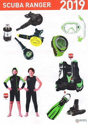 Füllen Sie Kinder SCUBA RANGER MARES SET zum Tauchen 4