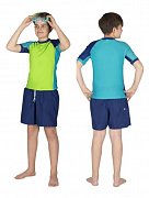 Kinder Mares SEASIDE RASHGUARD SHIELD JUNIOR Wassershirt S Zelená