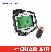 Mares tauchcomputer quad + air probe bílá