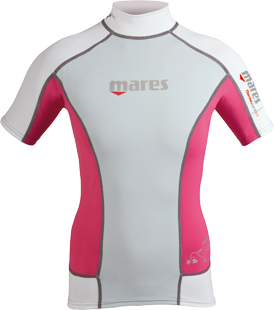 MARES TRILASTIC Shirt Kurzarm - Kurzarm - She Dives XS Grau