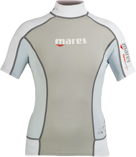 MARES TRILASTIC Shirt Kurzarm - Kurzarm - She Dives XS Grau