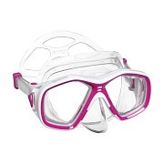 Maske + Schnorchel TAPU JR Combo Mares - Kinder Růžová - Bílá