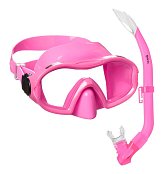 Maske und Schnorchel Blenny MARES SET - Kinder Rosa