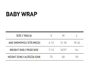 Neopren für kleine Kinder MARES BABY WRAP - Kinder L Blau