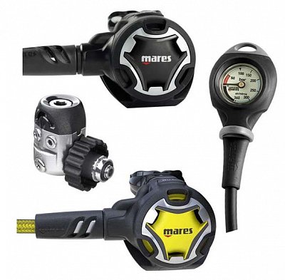 Set automatischen MARES DUAL DUAL 15X und KRAKE - SONDERPREIS DIN Nein Ja