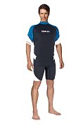 Shirt MARES RASH GUARD LOOSE FIT Short Sleeve - Kurzarm - Loose Fit - Männer M Green