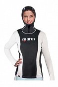 Shirt - Zieher - FIRE SKIN SHE DIVES lange Hülse mit Kapuze - Langarm + L Kukla