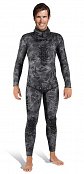 Wetsuit Jacke MARES EXPLORER CAMO BLACK 70 Offenzellige - Harpunen und Freitauchen 2 - S