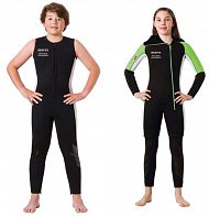 Kurz wetsuit Wetsuit MARES SCUBA RANGER LONG JOHN - Kinder -3