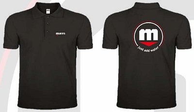 Mares T-Shirt Polo „M“ – Einfach Wasser hinzufügen L