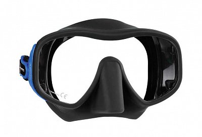 MARES Tauch JUPITER Maske - ein größeres Modell Schwarz - Blau