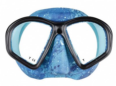 MARES Tauchmaske SEALHOUETTE SF Blau - Camouflage