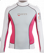 MARES THERMO GUARD T-Shirt - lange Ärmel - She Dives L Grau