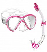 Maske + Schnorchel MARES LiquidSkin LADY Set SALE !! Rosa