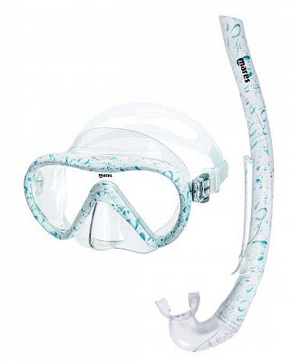 Maske + Schnorchel - Schnorcheln MARES SET VENTO ENERGY Tarnung