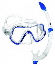 Maske und Schnorchel MARES PURE VISION SET Blau