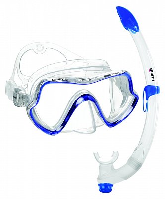 Maske und Schnorchel MARES PURE VISION SET Gelb