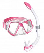 Maske und Schnorchel WAHOO MARES SET neongelb