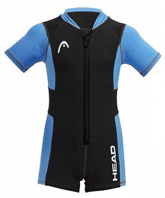 Neopren für Kinder SCHEINWERFERKIT SHORTY JR Wetsuit 1.5 - Dětskýký Blau XL - 125 cm