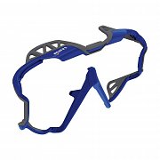PURE WIRE MASKE + COLOR FRAME Mares KOSTENLOS Černá - Bílá Černo - Modrý rám