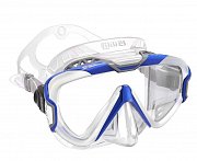 PURE WIRE MASKE + COLOR FRAME Mares KOSTENLOS Černá - Bílá Černo - Modrý rám