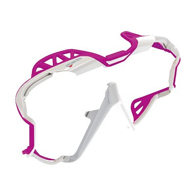 PURE WIRE MASKE + COLOR FRAME Mares KOSTENLOS Černá - Bílá Černo - Modrý rám