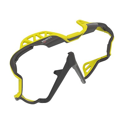 PURE WIRE MASKE + ERGO DRY SNORCHEL + COLOR FRAME Mares Černá - Bílá Bez náhradního rámu