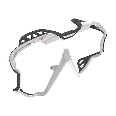 PURE WIRE MASKE + ERGO DRY SNORCHEL + COLOR FRAME Mares Čirá - Modrá Černo - Červený rám