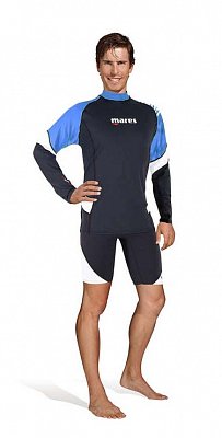 Shirt MARES RASH GUARD LOOSE FIT Langarm - Langarm - Loose Fit - Herren Grün XS