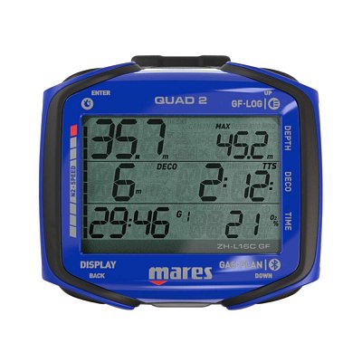 Tauchcomputer MARES QUAD 2 Černá
