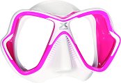 Tauchmaske MARES X-VISION LiquidSkin pink / weiß