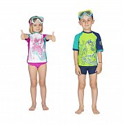 Wassershirt - MARES SEASIDE RASHGUARD SHIELD KID XS Zelená