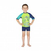 Wassershirt - MARES SEASIDE RASHGUARD SHIELD KID XS Zelená
