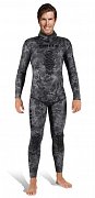 Wetsuit Jacke MARES EXPLORER CAMO BLACK 30 Offenzellige - Harpunen und Freitauchen 4 - ML
