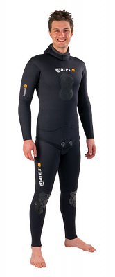 Wetsuit MARES INSTINCT 55 JACKE 5,5 mm - Harpunen und Freitauchen 3 - M Lager