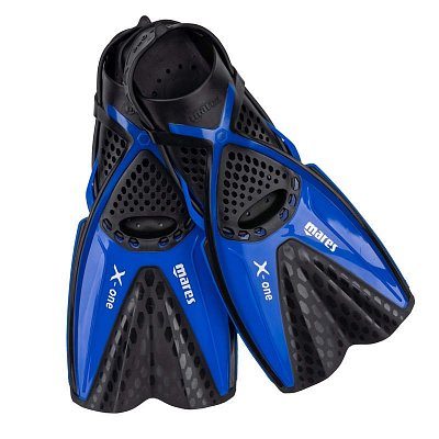 Fins STUTEN X-one - Schnorchelflossen blauen Streifen ML 39-43