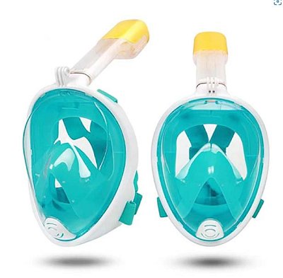 FULL Schnorcheln MASK - Größe Růžová L/XL