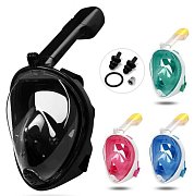 FULL Schnorcheln MASK - Größe Růžová S/M