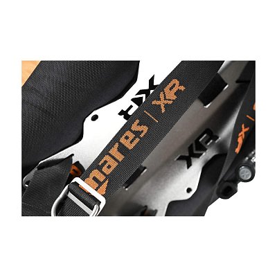 HV Single Backmount Set Mares  XR-Linie Černá - Oranžová