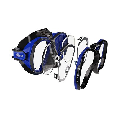 MARES FORCE-X Liquidskin Tauchmaske Žlutá Neonová