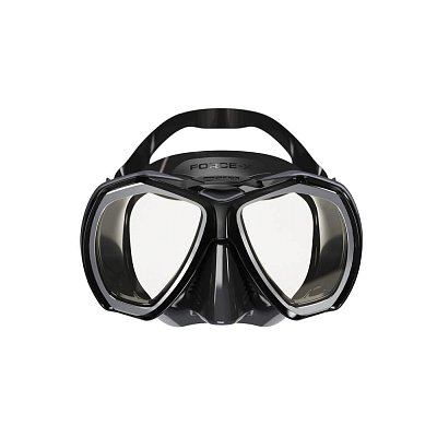 MARES FORCE-X  Tauchmaske Černá / Žlutá Fosforová