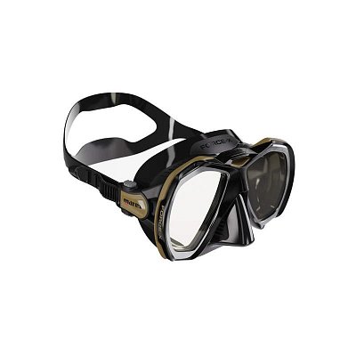 MARES FORCE-X  Tauchmaske Černá / Žlutá Fosforová