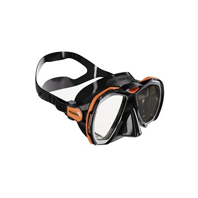 MARES FORCE-X  Tauchmaske Černá / Žlutá Fosforová