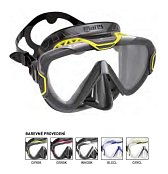 MARES PURE WIRE Tauchmaske Černá / Žlutá