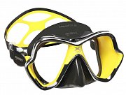 MARES X-VISION CHROME LIQUIDSKIN Tauchermaske Černá - Bílá