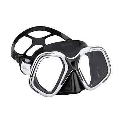 MARES X-VISION CHROME LIQUIDSKIN Tauchermaske Černá / Žlutá