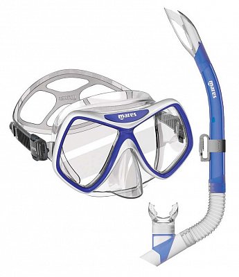 Maske + Schnorchel Mares RIDLEY COMBO Schnorchelset Růžová