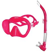 Maske + Schnorchel - Schnorchel MARES SET TROPICAL weiß