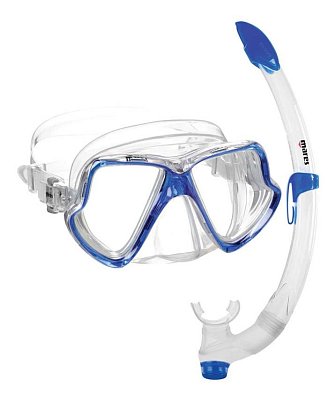 Maske und Schnorchel WAHOO MARES SET Černá